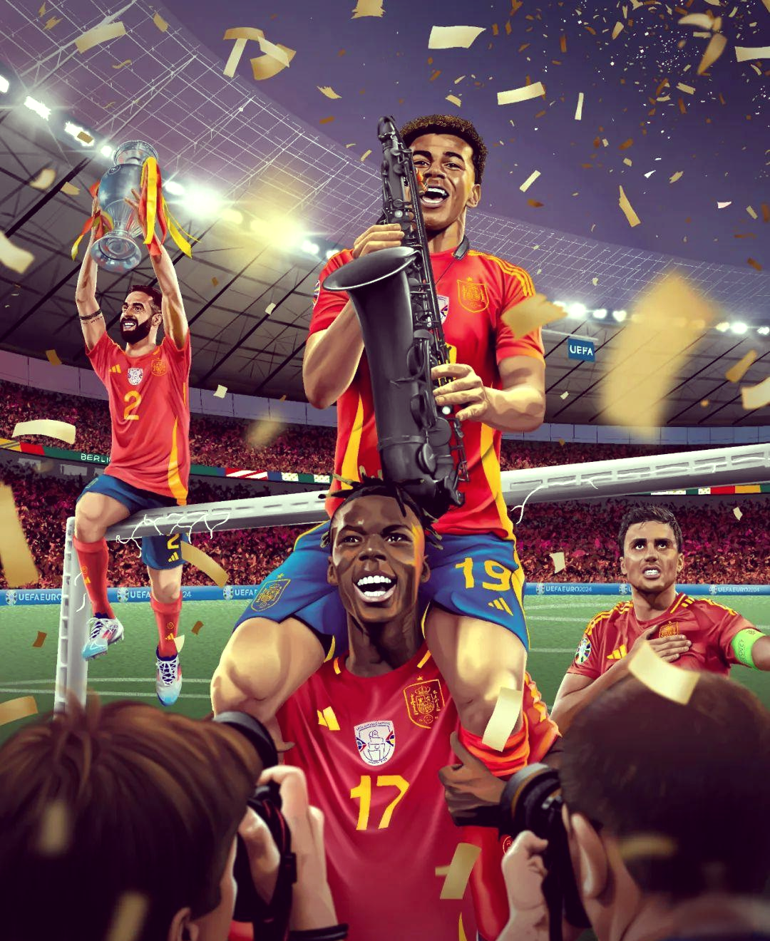 西班牙国家队备战乌克兰队，期待胜利的简单介绍