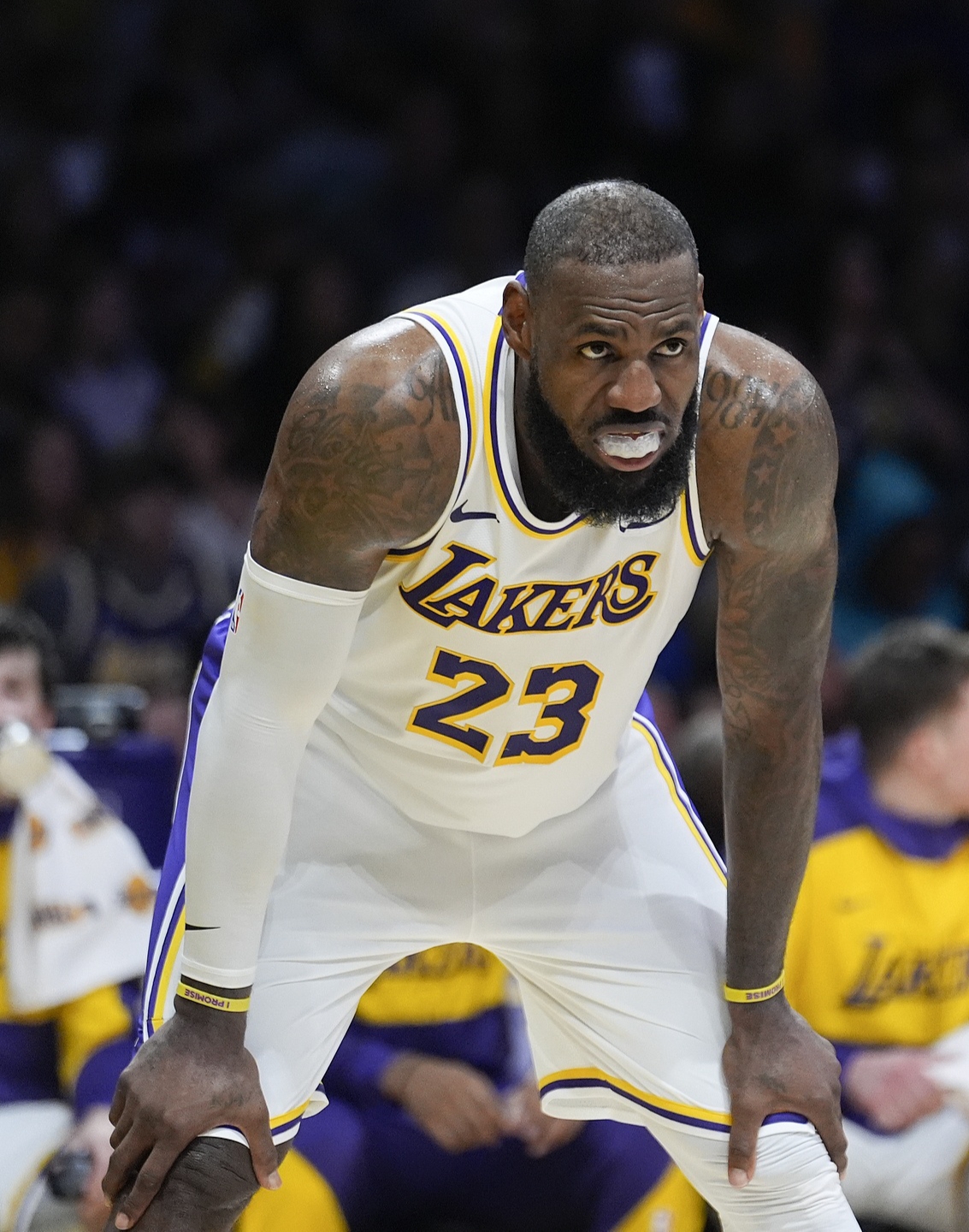 湖人惜败勇士，詹姆斯强势轰分